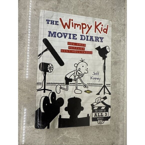 The Wimpy Kid Movie Diary: How Greg Heffley Went Hollywood, Jeff Kinney. Hardcov - Picture 1 of 7